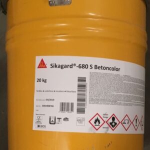 Sikagard-680 S Betoncolor, 20kg, Strat de protectie rigid incolor