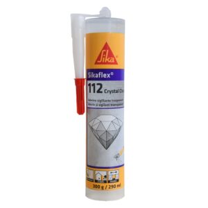 Sikaflex-112 Crystal Clear, 290ml, transparent, Adeziv si sigilant elastic