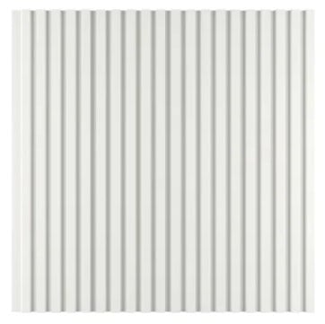 Panou riflaj decorativ 3D din polimer rigid, model Moon - 12.2x1.2x250 cm - imagine 4