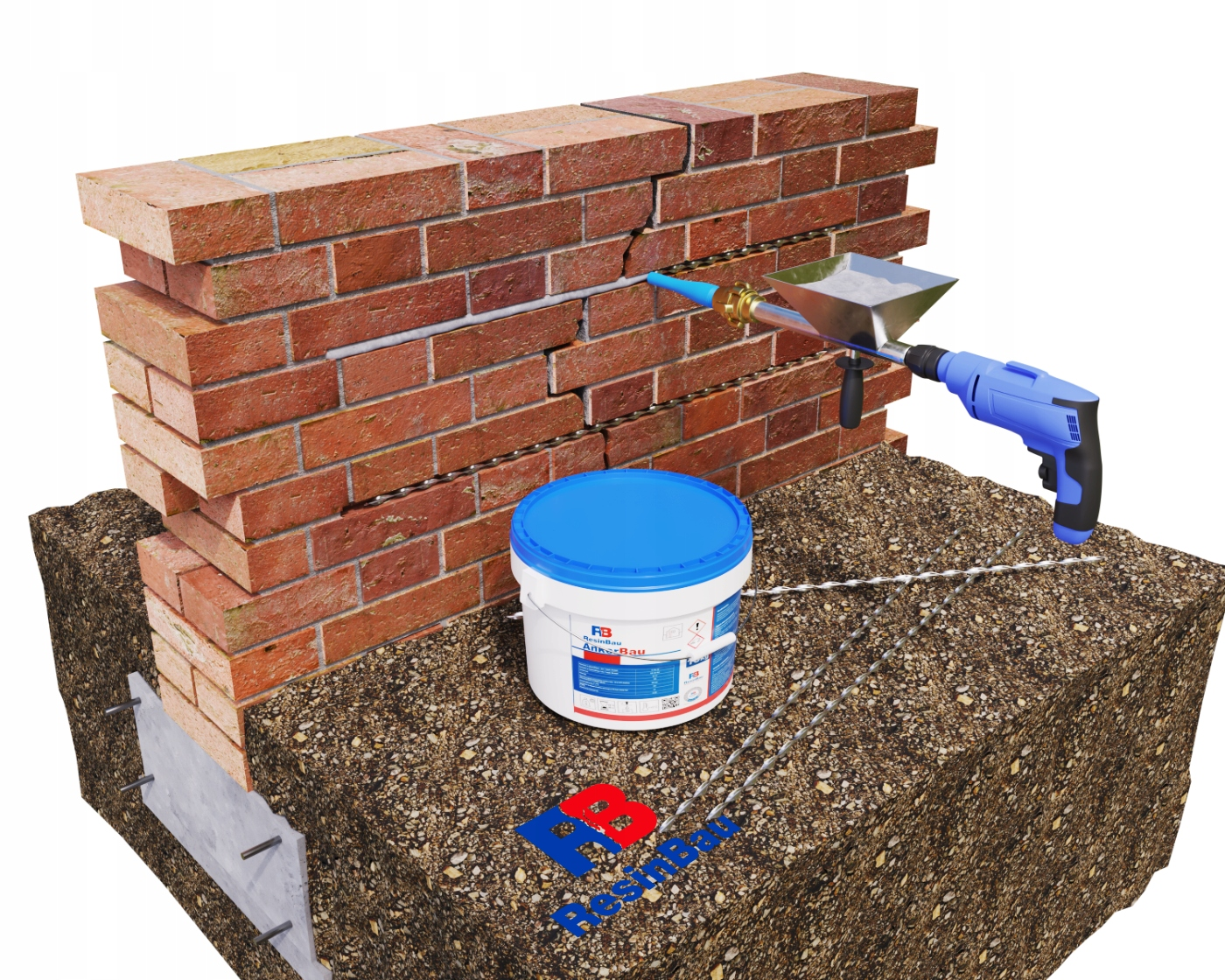 Pompa de Injectie Manuala GroutGo - imagine 2